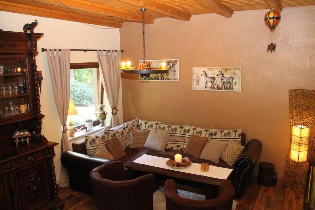 Ferienhaus Am Waldesrand Hatten Ngoại thất bức ảnh