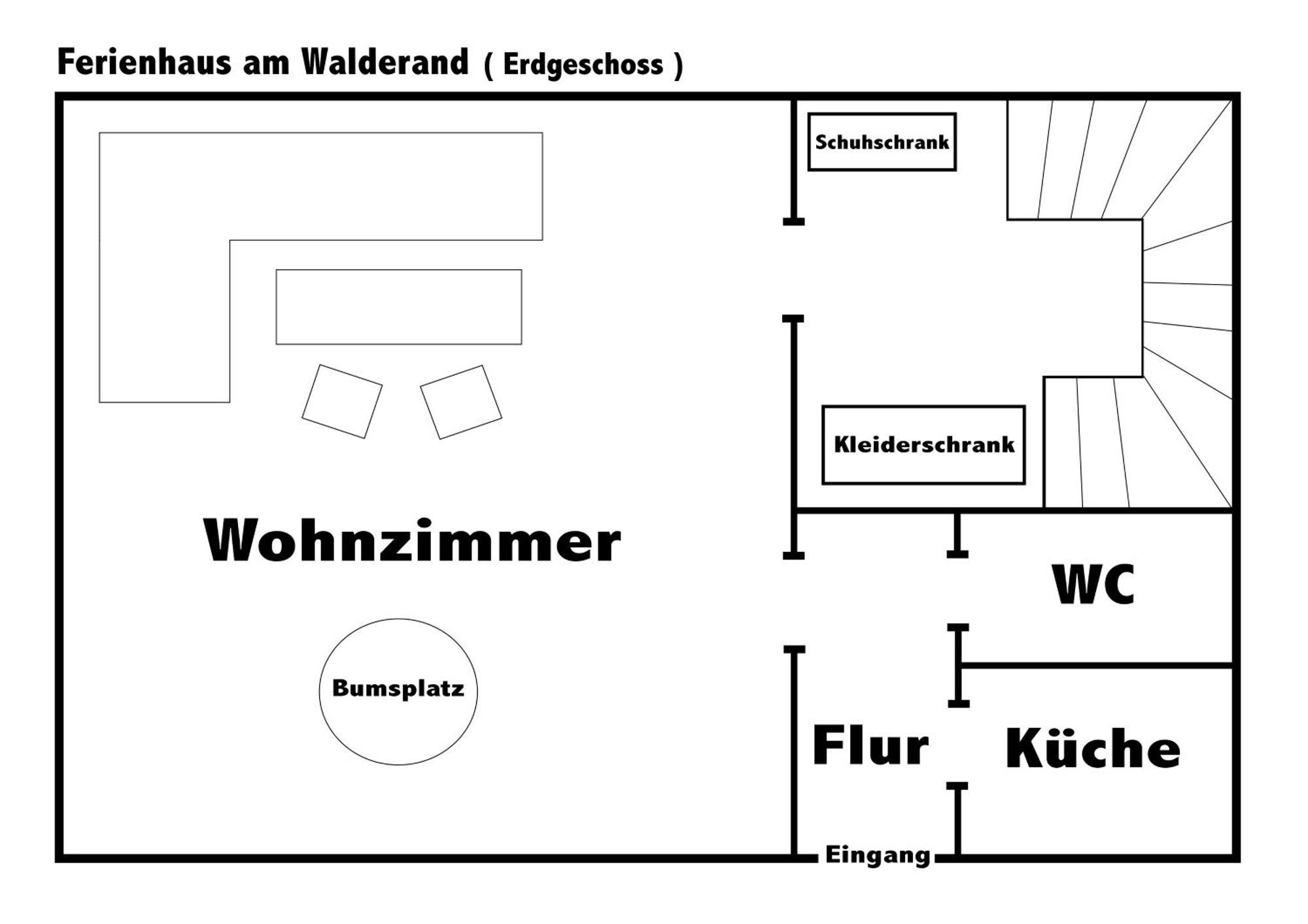 Ferienhaus Am Waldesrand Hatten Ngoại thất bức ảnh
